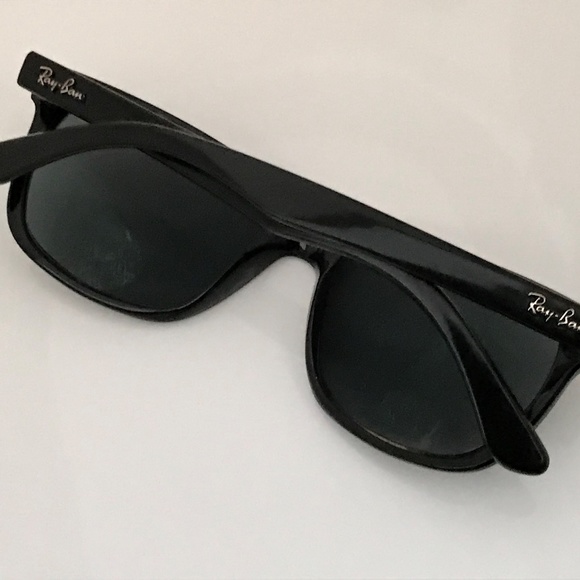 Ray-Ban Sunglasses Frame Black Made in Italy RX Le - Picture 5 of 8